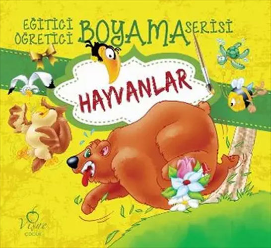 Eğitici Öğretici Boyama Serisi - Hayvanlar 