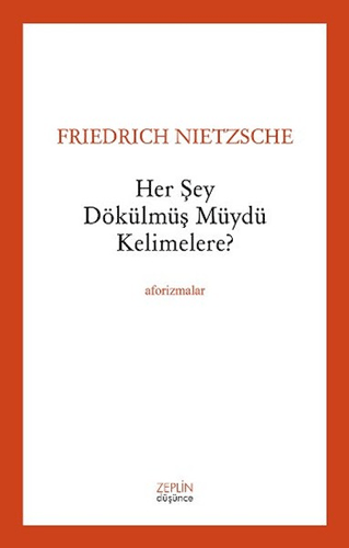 Her Şey Dökülmüş Müydü Kelimelere?