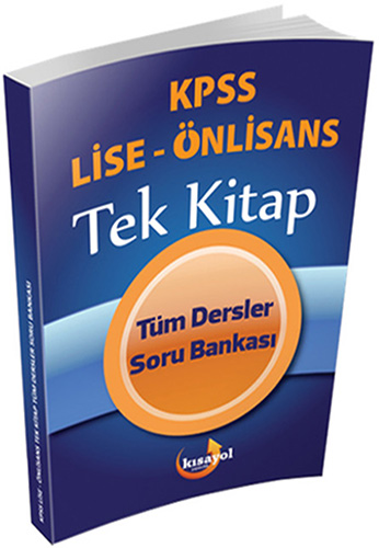 2017 KPSS Lise - Ön Lisans Tek Kitap