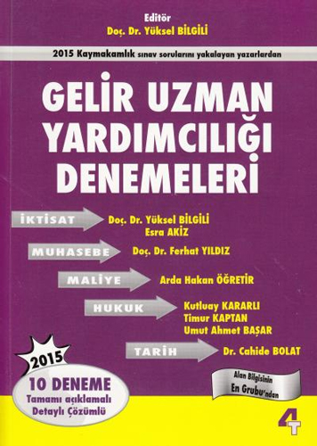 Gelir Uzman Yardımcılığı Denemeleri