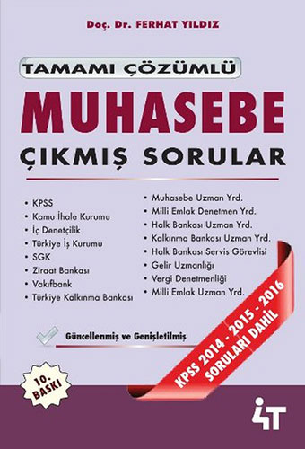 Tamamı Çözümlü Muhasebe Çıkmış Sorular