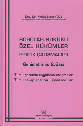 Borçlar Hukuku Özel Hükümler Pratik Çalışmaları