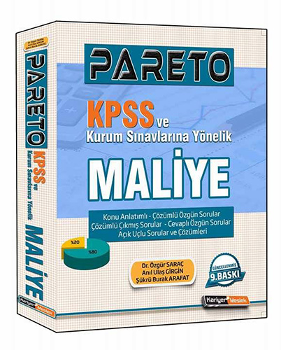 Pareto KPSS ve Kurum Sınavlarına Yönelik Maliye