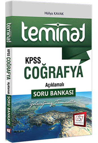 2017 KPSS Teminat Coğrafya Açıklamalı Soru Bankası