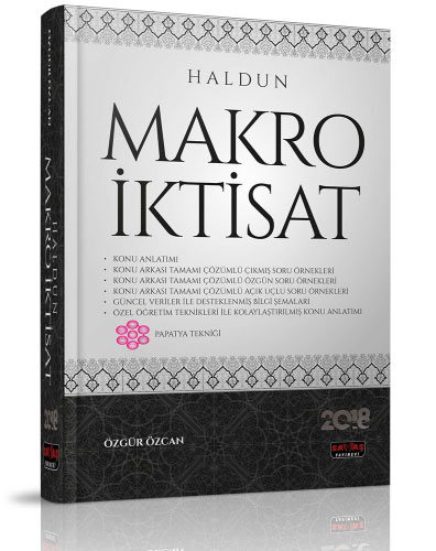 Haldun Makro İktisat (Ciltli)