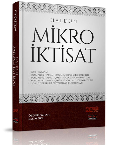 Haldun Mikro İktisat (Ciltli)