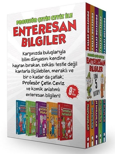 Enteresan Bilgiler Seti - 5 Kitap Takım (Kutulu)