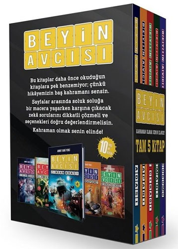 Beyin Avcısı (5 Kitap Takım Ciltli - Kutulu)