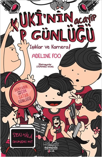 Kuki'nin Acayip Günlüğü 4 - Işıklar ve Kamera (Ciltli)