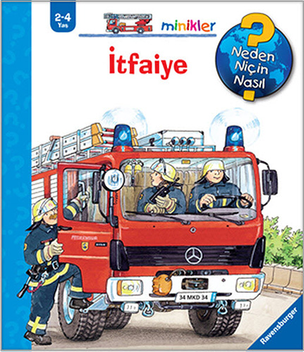 Ravensburger Minikler - İtfaiye (Ciltli)