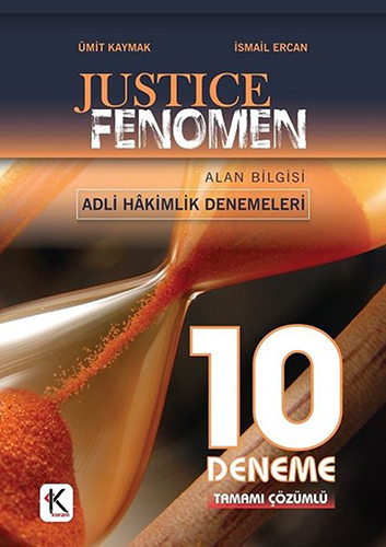 Justice Fenomen - Alan Bilgisi Adli Hakimlik 10 Deneme