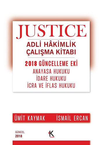 Justice-Adli Hakimlik Çalışma Kitabı-2018 Güncelleme Eki