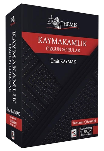 Themis Kaymakamlık Özgün Sorular