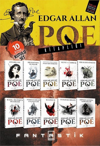 Edgar Allan Poe Seti - 10 Kitap Takım