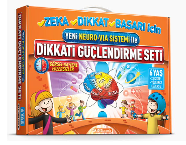 Dikkati Güçlendirme Seti - 6 Yaş