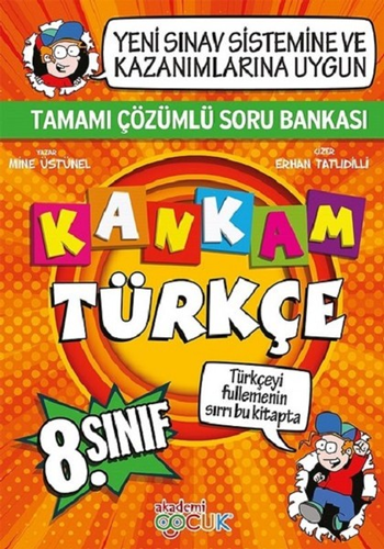 Kankam 8. Sınıf Türkçe Tamamı Çözümlü Soru Bankası