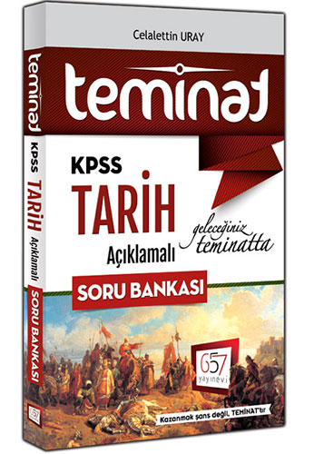 2017 KPSS Teminat Tarih Açıklamalı Soru Bankası