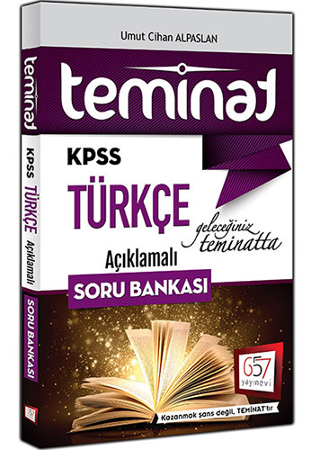 2017 KPSS Teminat Türkçe Açıklamalı Soru Bankası 