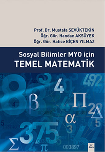 Sosyal Bilimler MYO İçin Temel Matematik