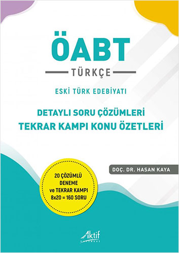 ÖABT Türkçe - Eski Türk Edebiyatı