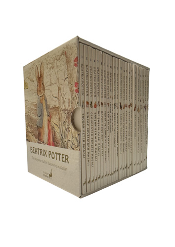 Beatrix Potter Masalları Kutulu Set - 24 Kitap Takım 