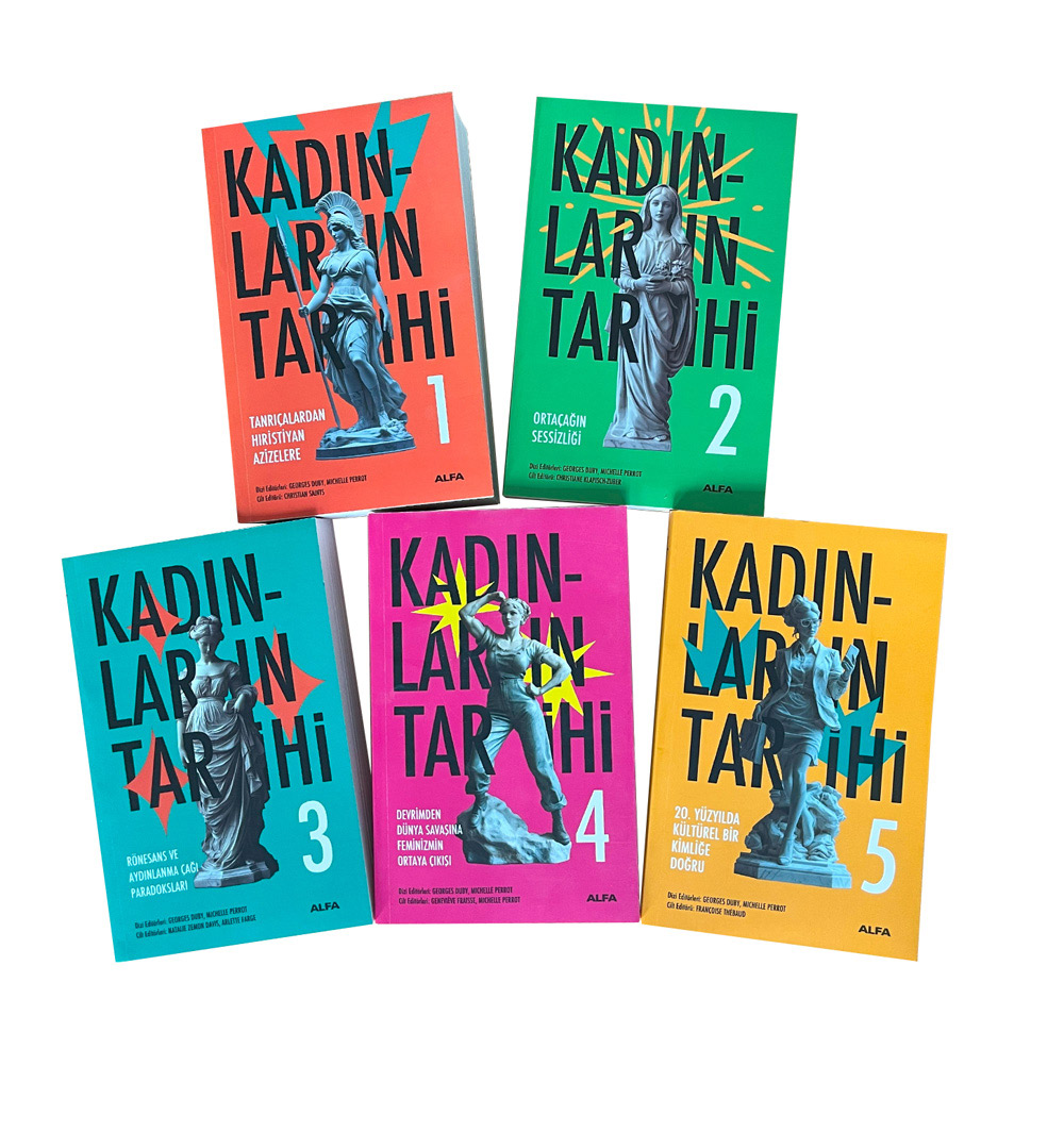 Kadınların Tarihi Set - 5 Kitap Takım