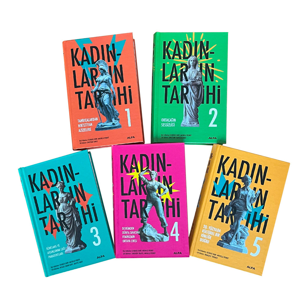 Kadınların Tarihi Set - 5 Kitap Takım (Ciltli)