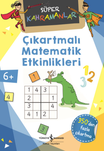 Çıkartmalı Matematik Etkinlikleri – Süper Kahramanlar