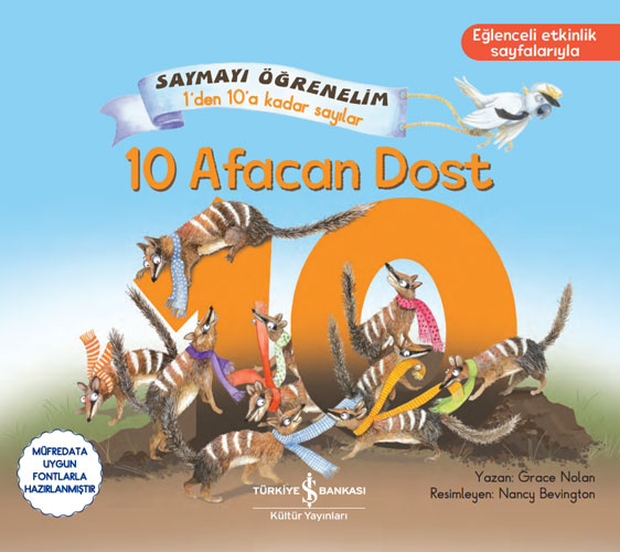 10 Afacan Dost - Saymayı Öğrenelim 1'den 10'a Kadar Sayılar