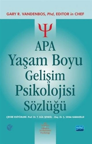 APA Yaşam Boyu Gelişim Psikolojisi Sözlüğü (Ciltli)