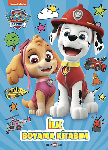 Paw Patrol İlk Boyama Kitabım