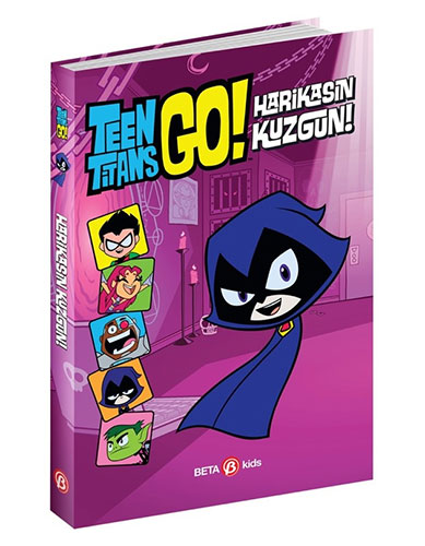 DC Comics: Teen Titans Go! Harikasın Kuzgun! (Ciltli)