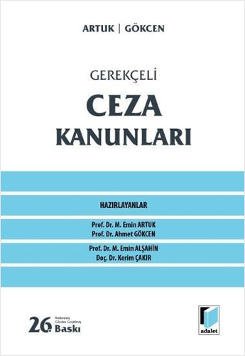 Gerekçeli Ceza Kanunları (Ciltli)