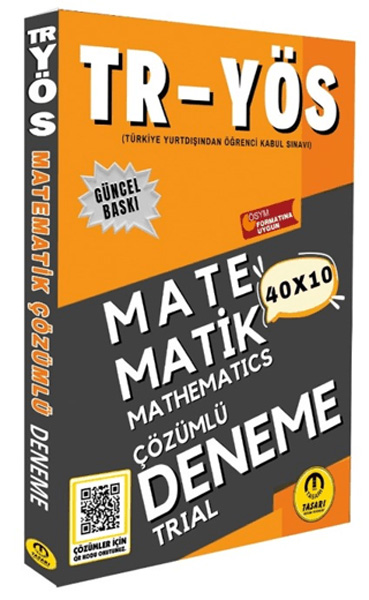 2025 TR-YÖS Matematik 40X10 Çözümlü Deneme