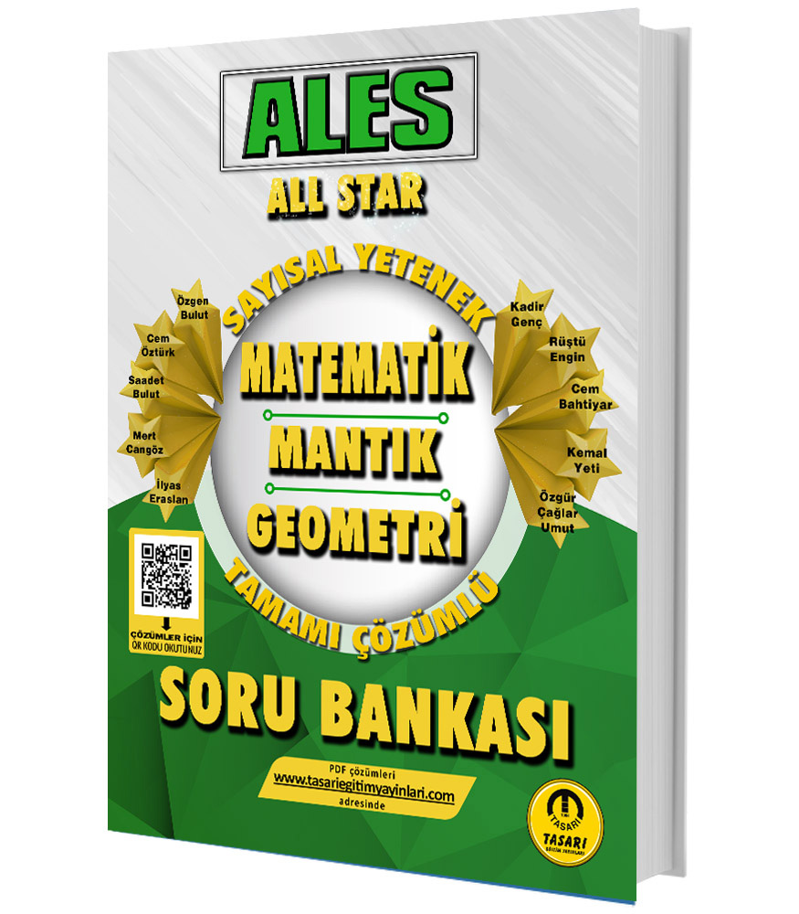 Ales All Star Sayısal Yetenek Çözümlü Soru Bankası