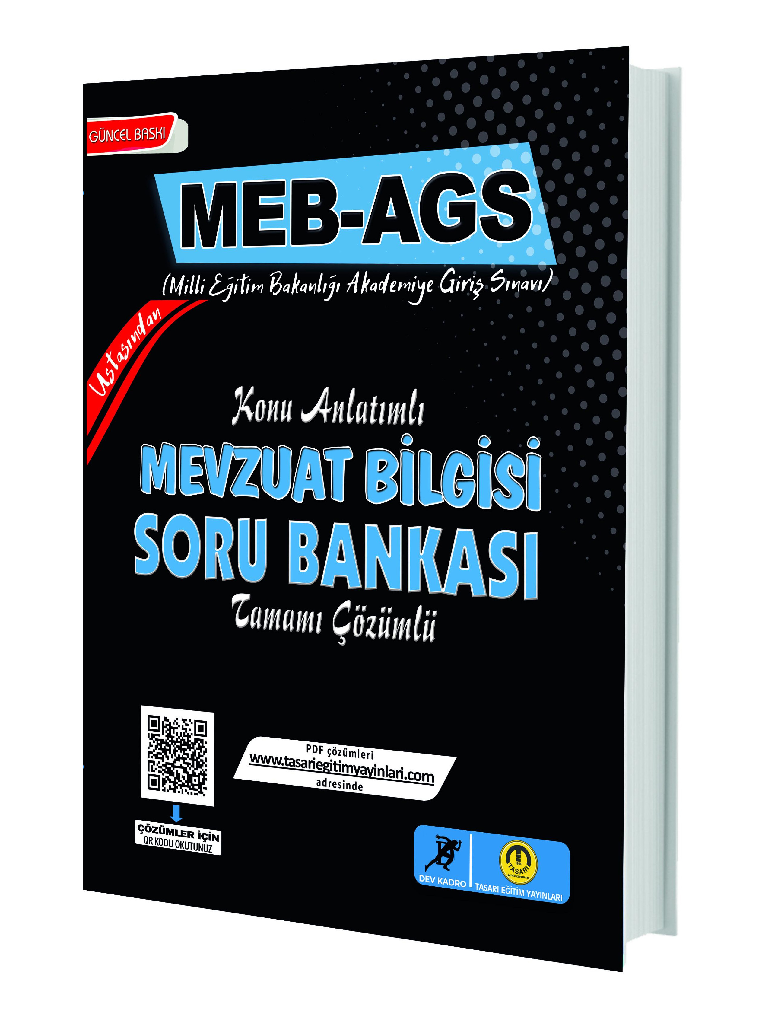 MEB-AGS Konu Anlatımlı Mevzuat Bilgisi Soru Bankası