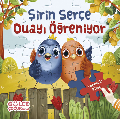 Şirin Serçe Duayı Öğreniyor - Yapbozlu Kitap 4 