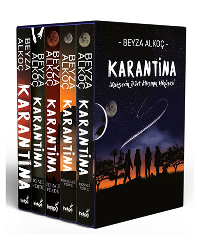 Karantina Serisi - 5 Kitap (Kutulu) 