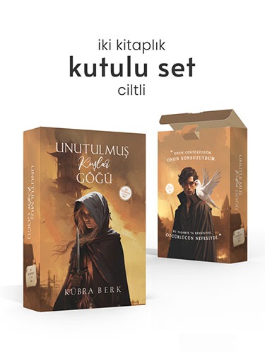 Unutulmuş Kuşlar Göğü - İki Kitaplık Set (Ciltli)