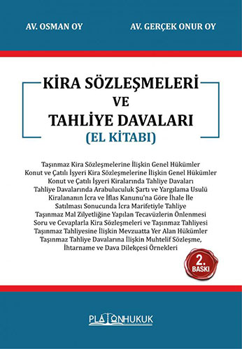 Kira Sözleşmeleri ve Tahliye Davaları