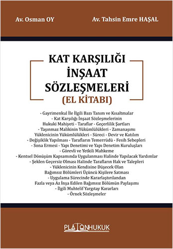 Kat Karşılığı İnşaat Sözleşmeleri