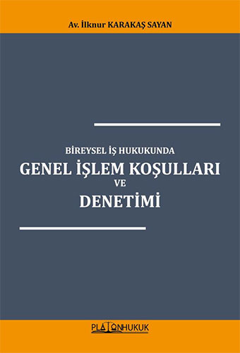  Bireysel İş Hukukunda Genel İşlem Koşulları ve Denetimi