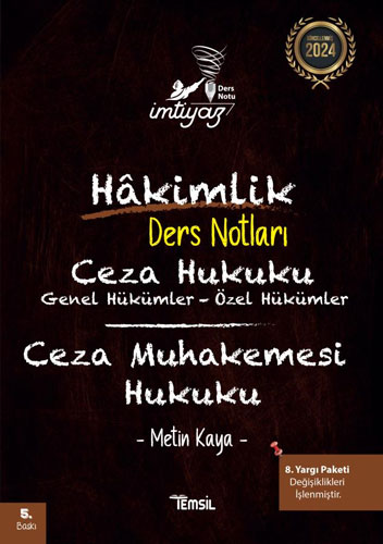 İmtiyaz Ceza Hukuku & Ceza Muhakemesi Hukuku