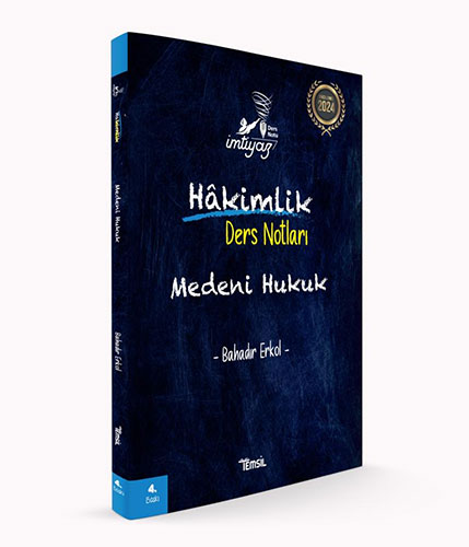 İmtiyaz Hakimlik Ders Notları Medeni Hukuk