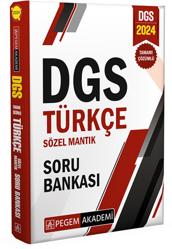 2024 DGS Türkçe Sözel Mantık Tamamı Çözümlü Soru Bankası