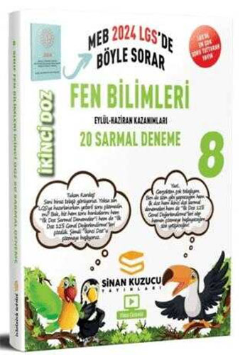 8.Sınıf İkinci Doz Fen Bilimleri Sarmal Deneme