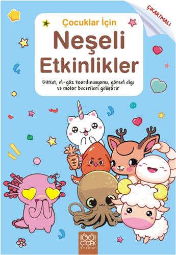 Çocuklar İçin Neşeli Etkinlikler - Çıkartmalı