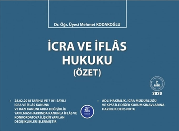 İcra ve İflas Hukuku (Özet)