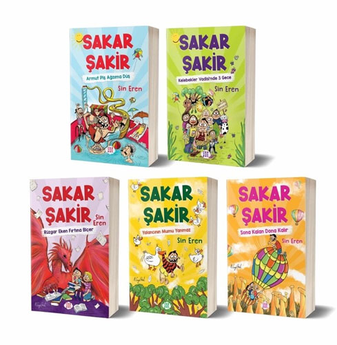 Sakar Şakir'in Macera Günlüğü Seti - 5 Kitap Takım