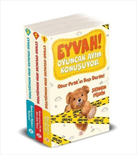 Eyvah! Oyuncak Ayım Konuşuyor Set - 3 Kitap Takım